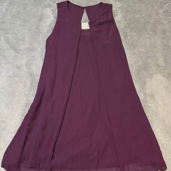 Plus Size Women’s Plum Purple W/ Rhinestone Detailed Dress - Picture 1 of 7